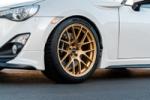Scion FR-S with 18" EC-7R in Satin Gold