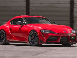 Red Toyota Supra - EC-7RS in Anthracite
