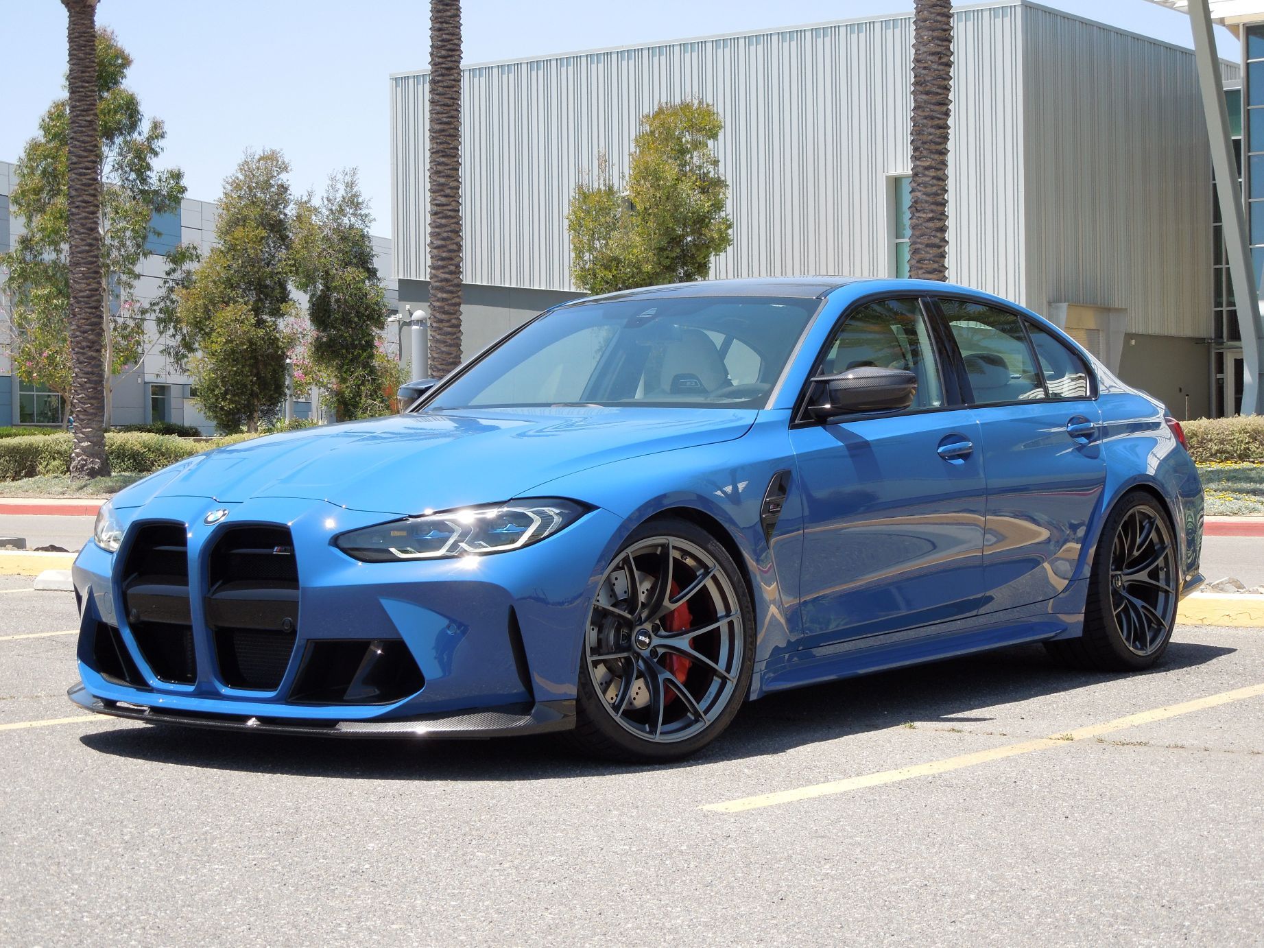 Blue BMW M3 - VS-5RS in Anthracite