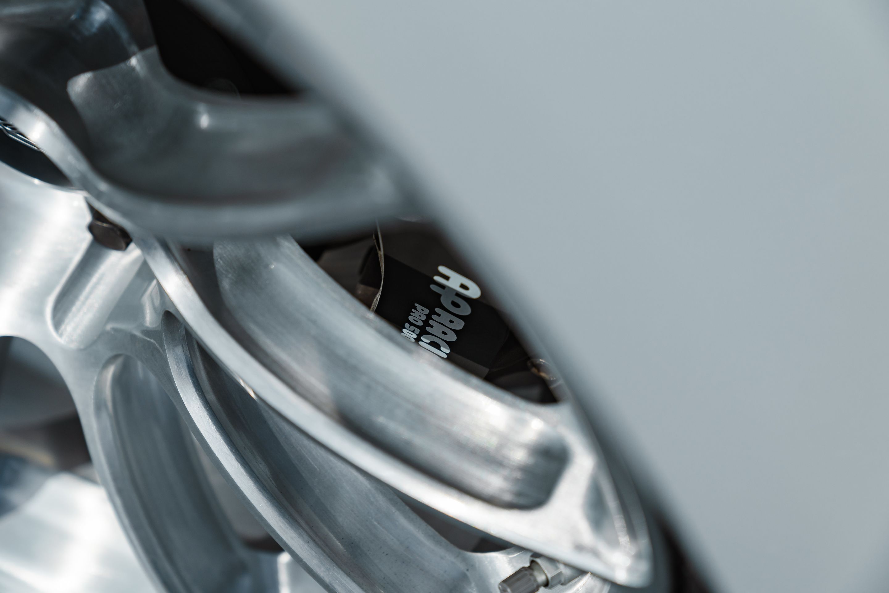 Silver BMW F87 M2 with 19" SM-10RS Apex wheels in Brushed Clear