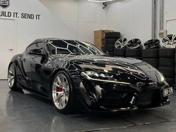 Black Toyota Supra - VS-5RS in Brushed Clear