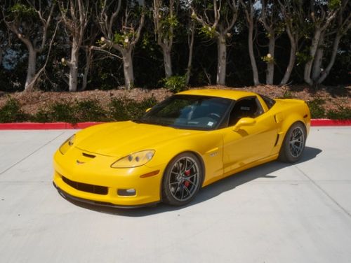 Yellow Chevrolet Corvette - VS-5RS in Anthracite