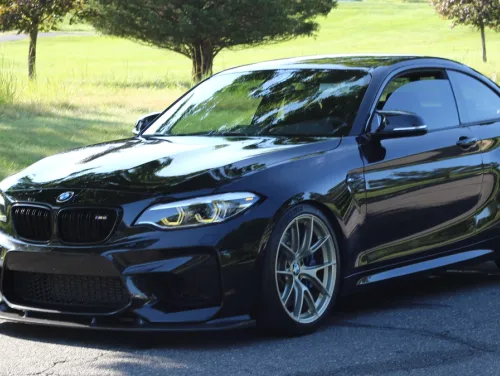 Black BMW M2 - VS-5RS in Motorsport Gold