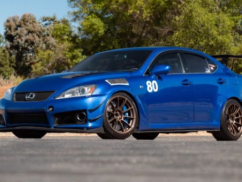 Blue Lexus IS - SM-10RS in Satin Bronze