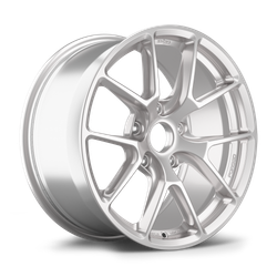 Apex Wheels 18" in Brushed Clear with Gloss Black center cap