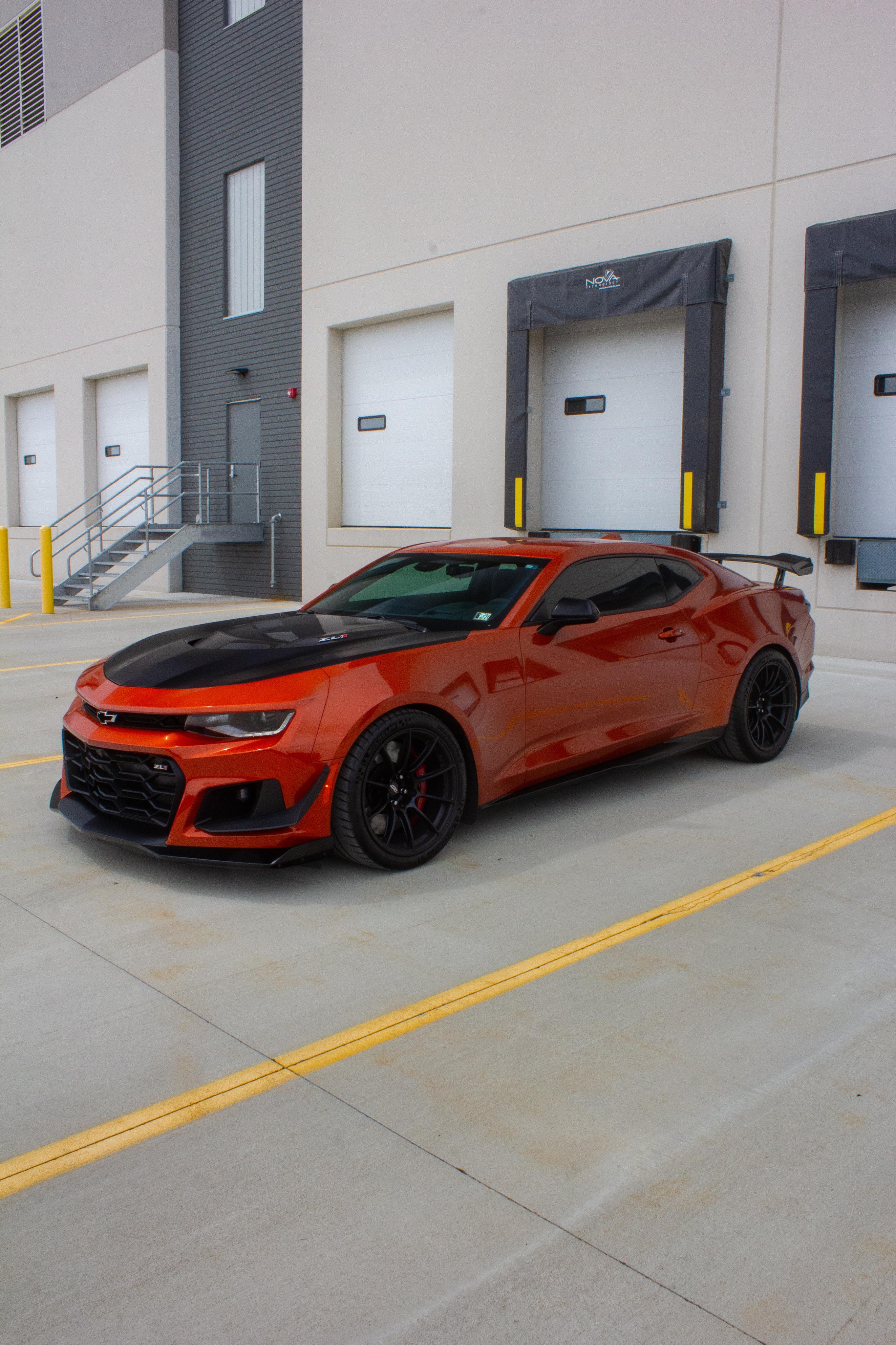 Red Chevrolet Camaro - SM-10RS in Satin Black