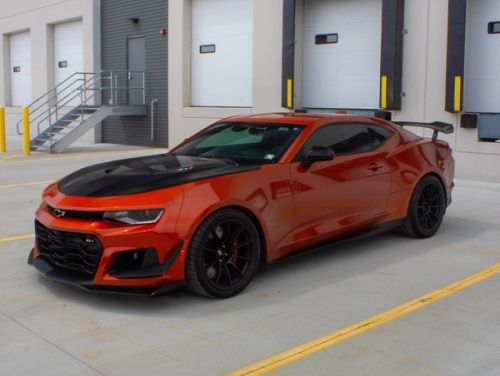 Red Chevrolet Camaro - SM-10RS in Satin Black