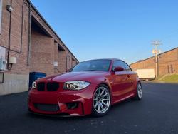 Red BMW 1M - SM-10 in Race Silver