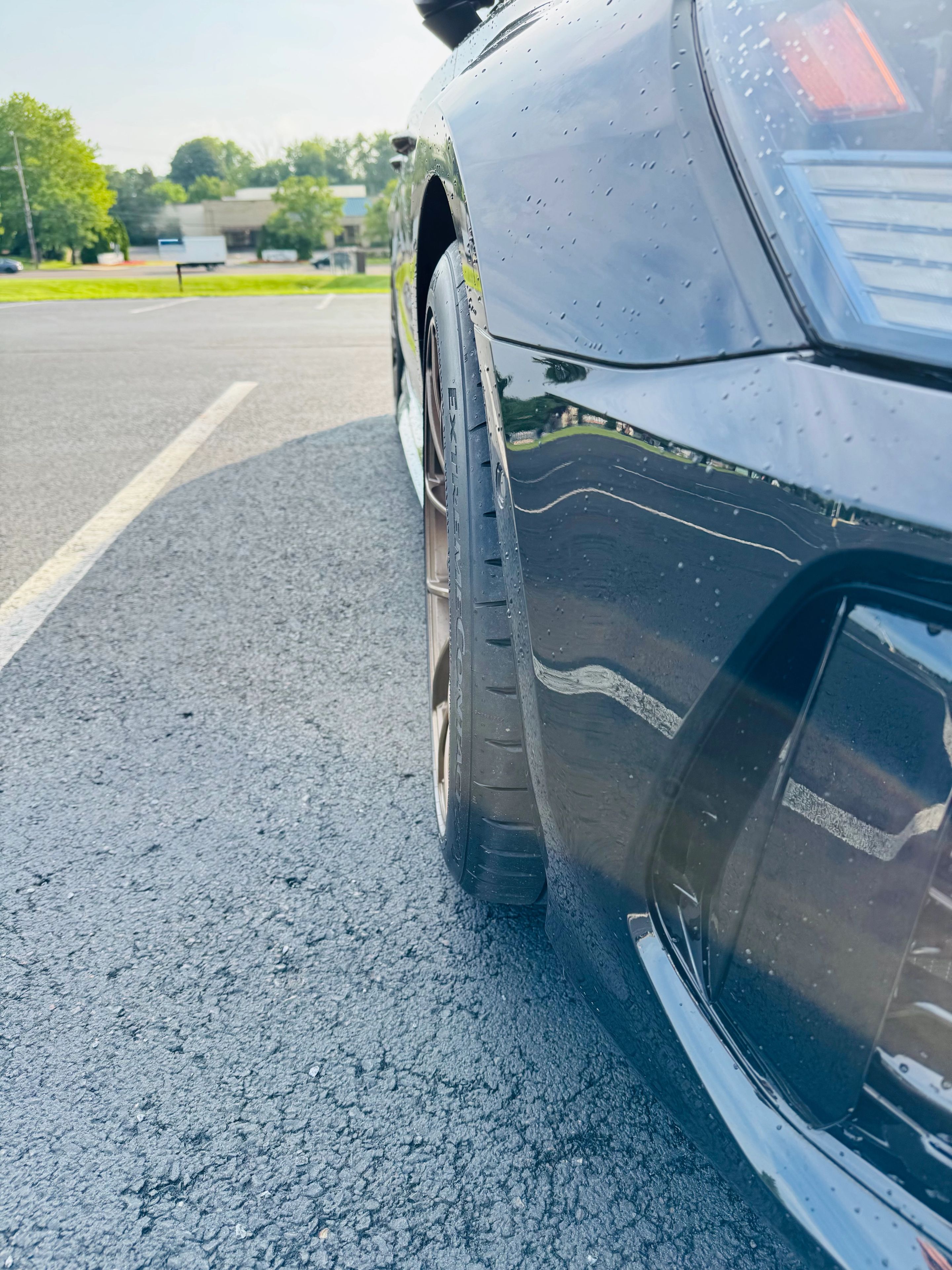 Black Audi 8Y RS 3 with 18" VS-5RS Apex wheels in Satin Bronze