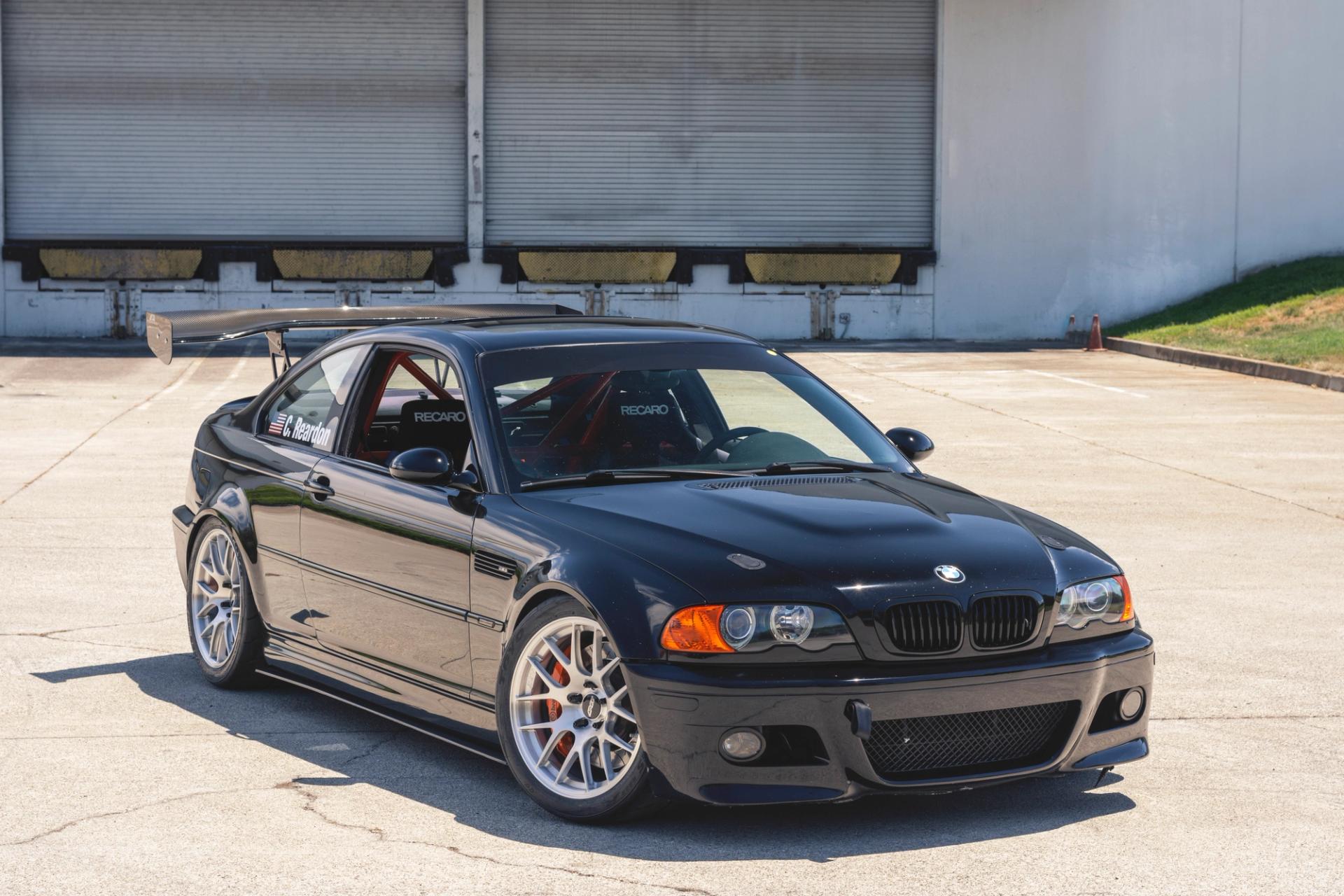 BMW E46 M3 with 18 EC-7R in Brushed Clear on BMW E46 - Apex Album