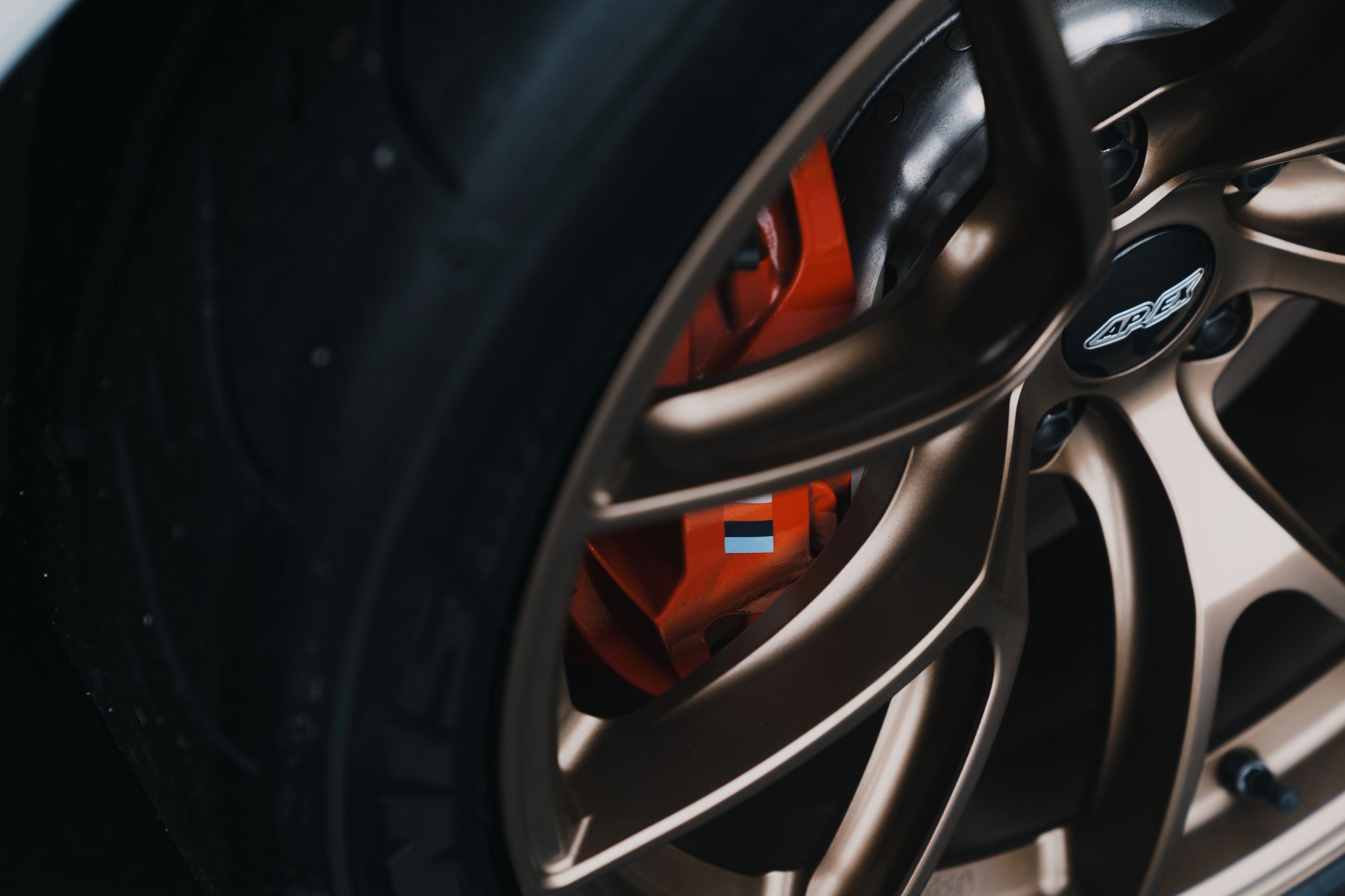 Grey BMW G42 2 Series with 19" VS-5RS Apex wheels in Satin Bronze