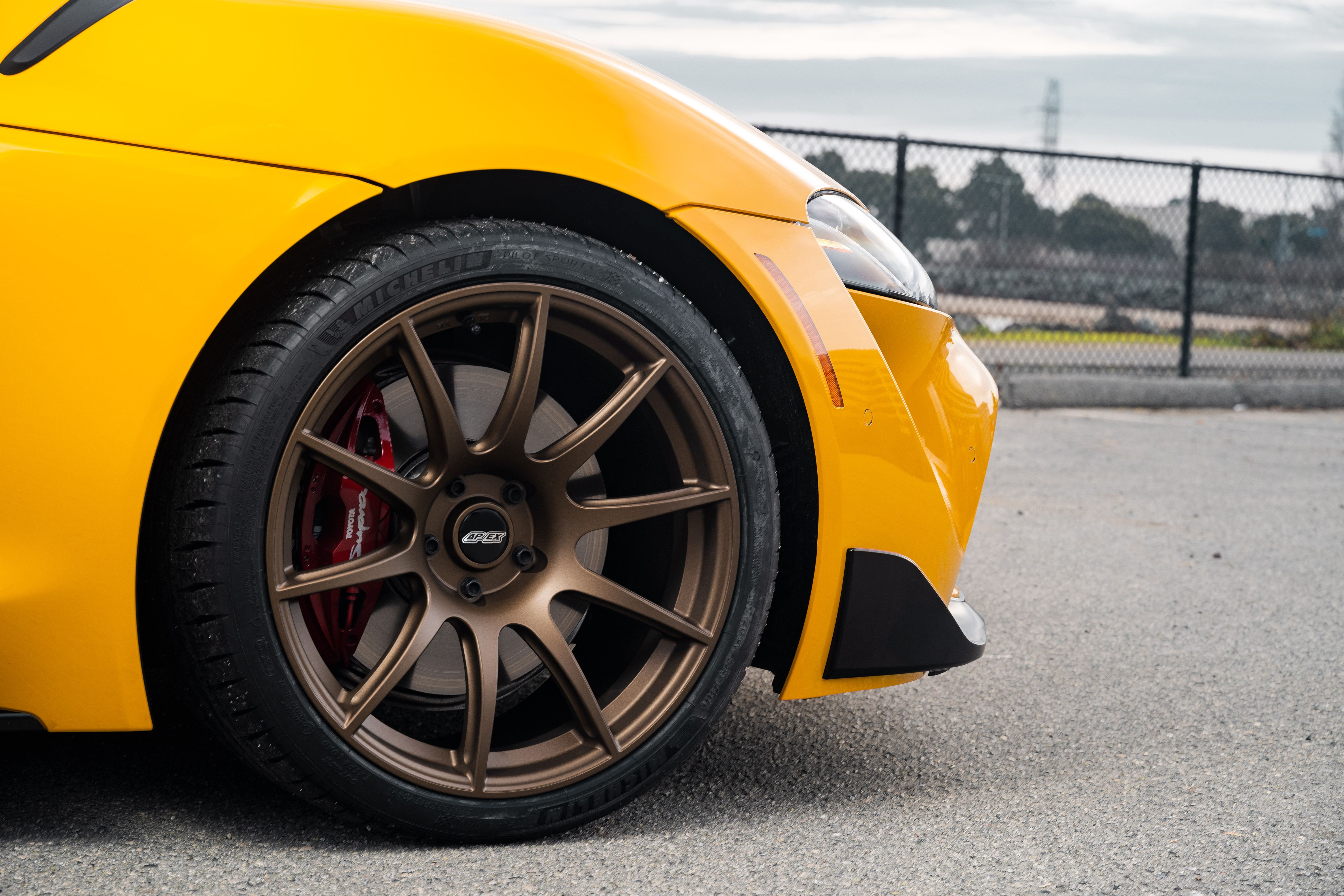 Toyota GR Supra with 19