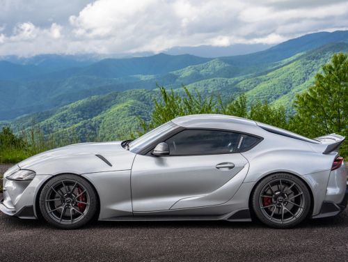 Silver Toyota Supra - VS-5RS in Anthracite