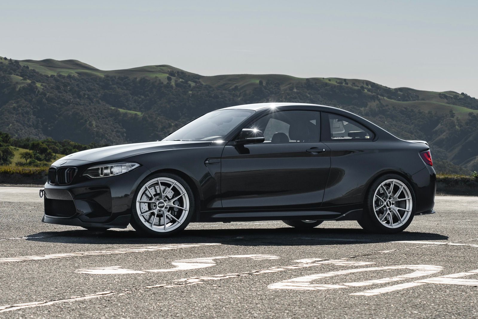 Black BMW M2 - VS-5RS in Brushed Clear