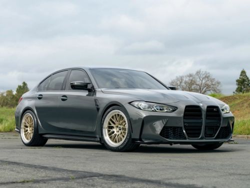 Grey BMW M3 - ML-10RT in Machined Lip Gloss Motorsport Gold