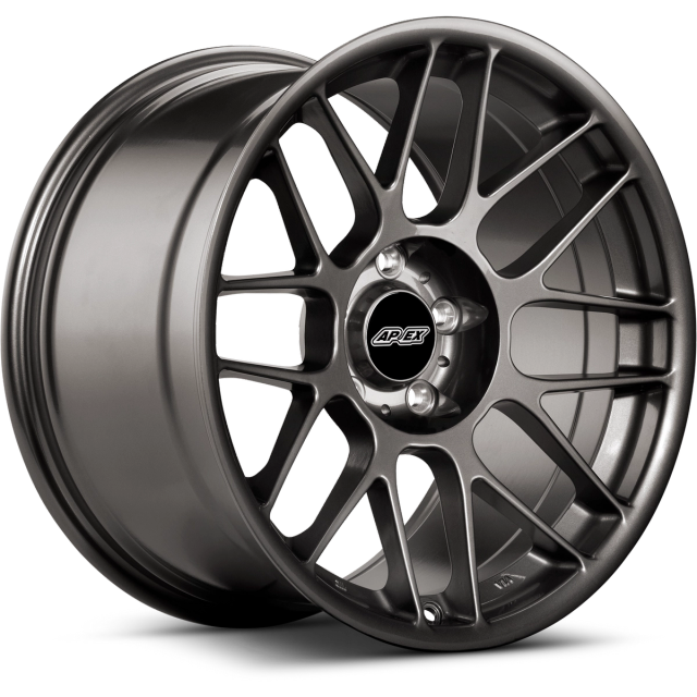 Apex Wheels 18" ARC-8 in Anthracite with Gloss Black center cap