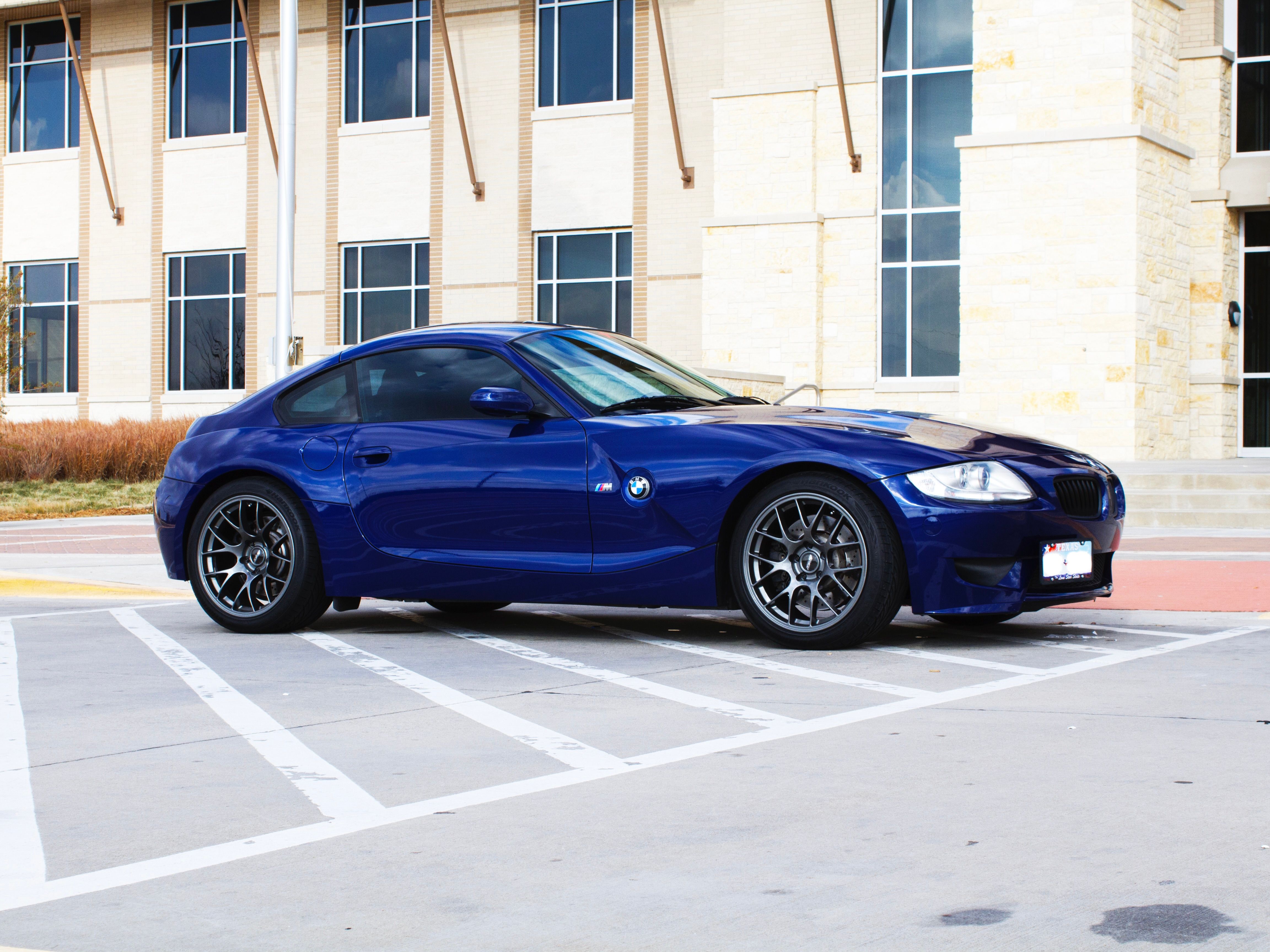 Blue BMW Z4 M - EC-7 in Anthracite