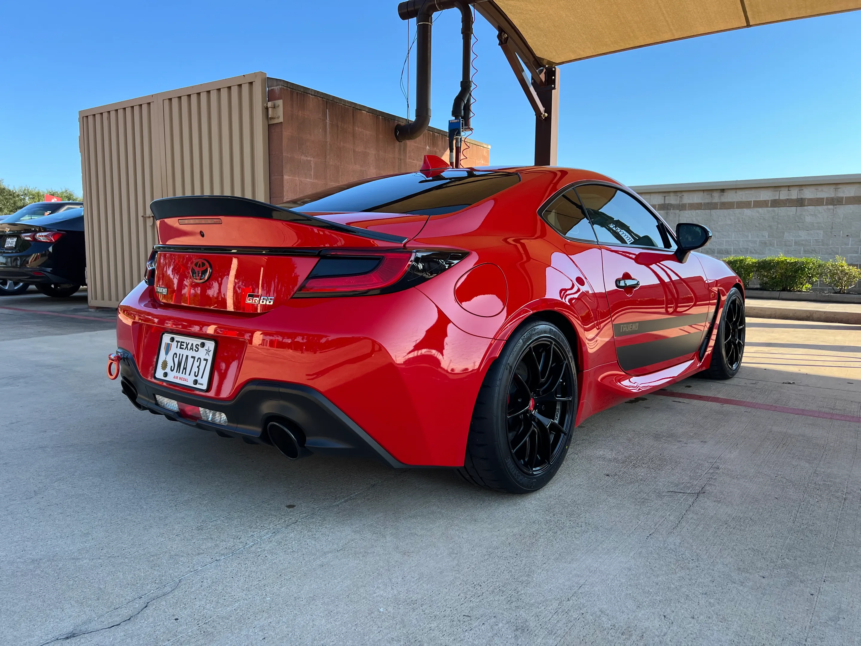 Toyota GR86 with 17