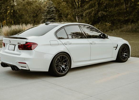 BMW F80 M3 with 18" EC-7 in Anthracite
