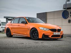 Orange BMW M3 - EC-7 in Satin Black