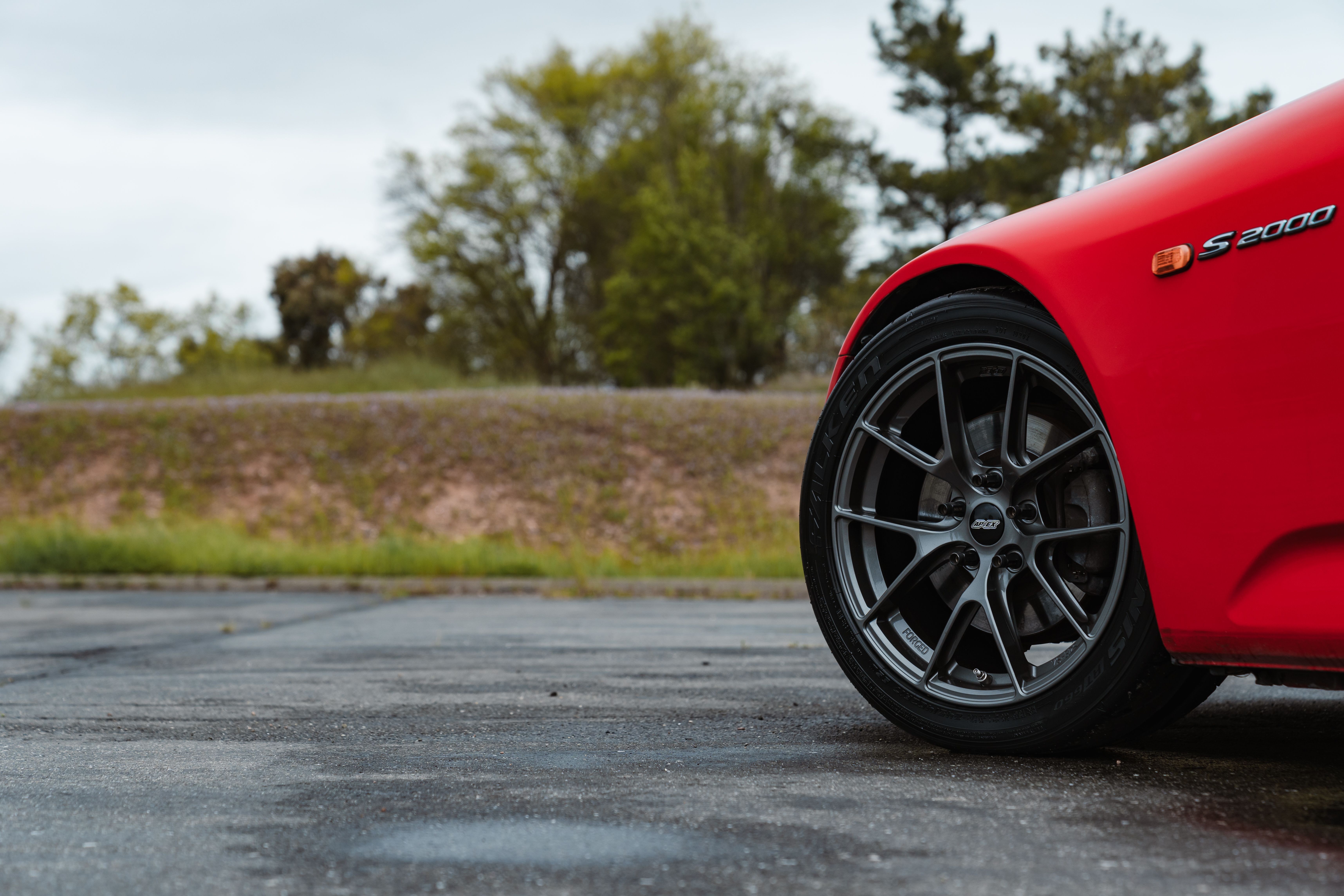 Honda S2000 with 17