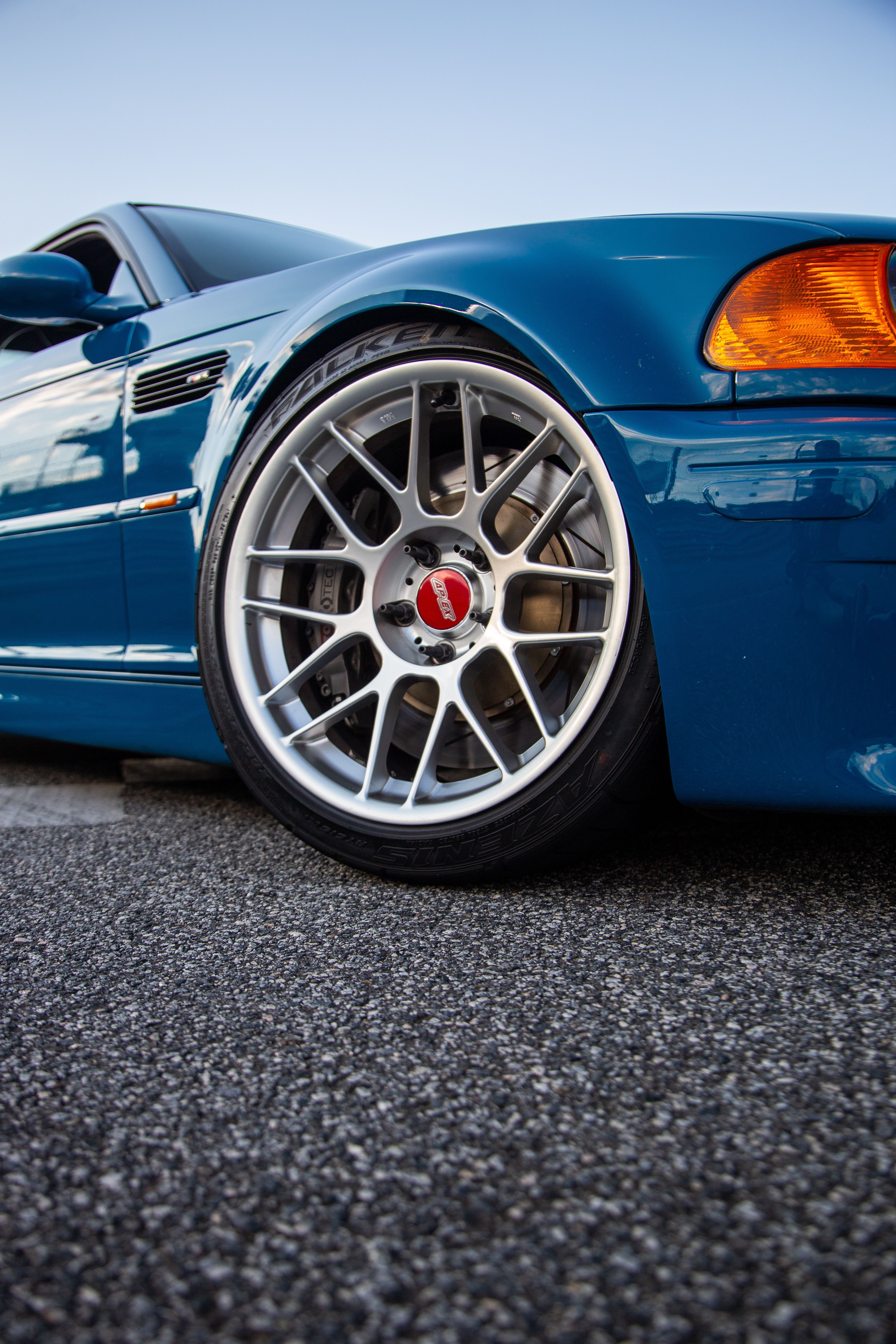 BMW E46 M3 with 18