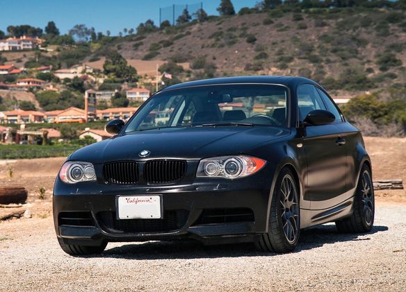 BMW E82 Coupe 1 Series with 18" EC-7 in Anthracite