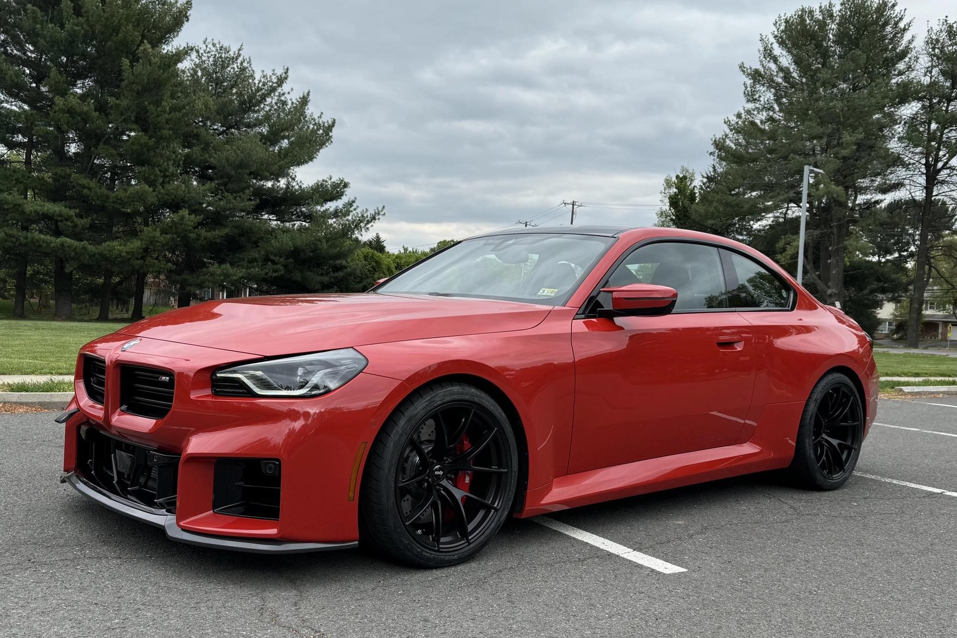 BMW G87 M2 with 19" VS-5RS in Satin Black