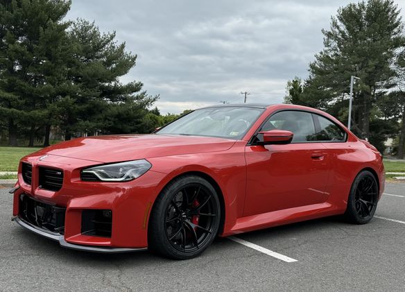 BMW G87 M2 with 19" VS-5RS in Satin Black