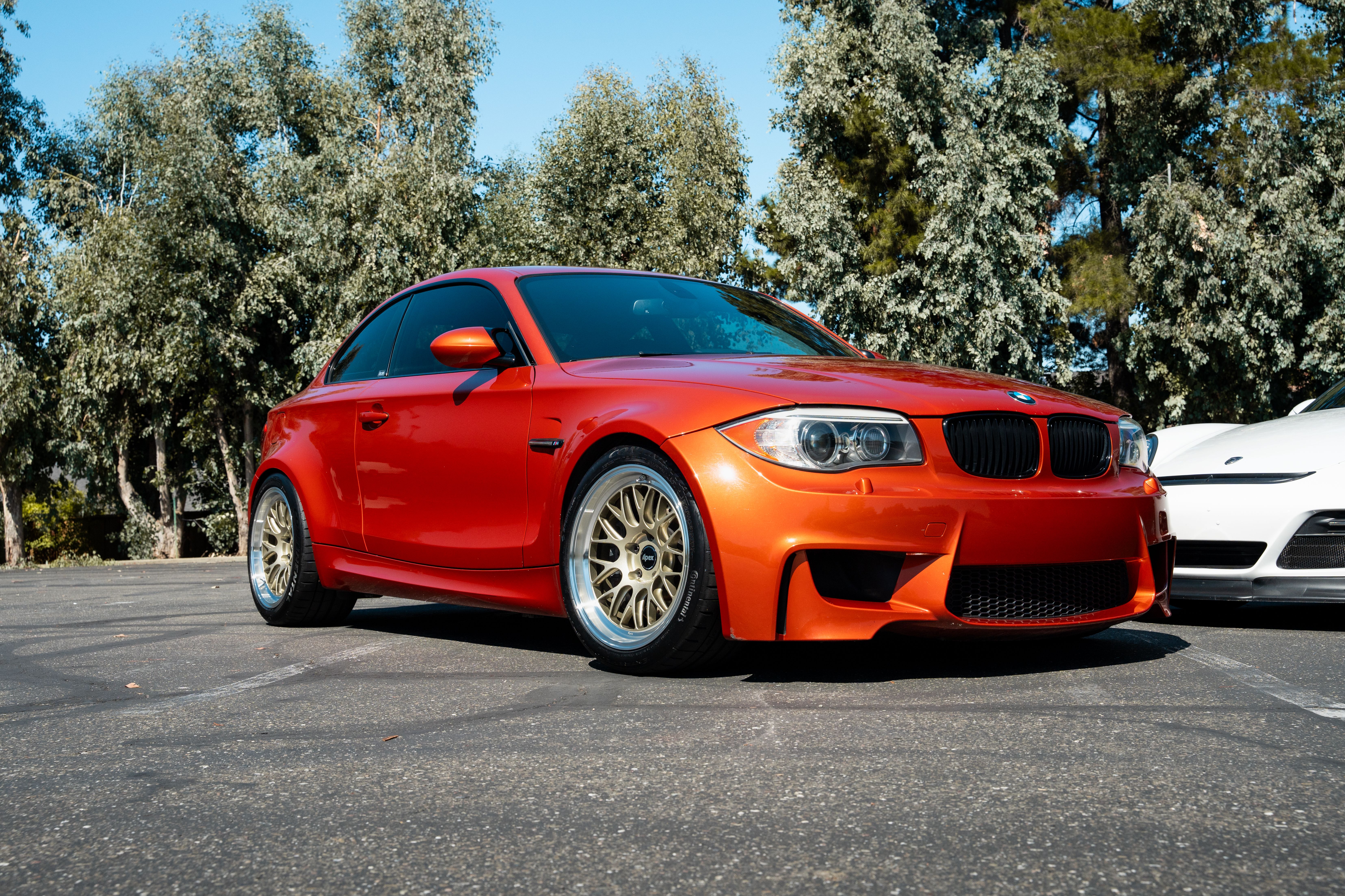 Orange BMW 1M - ML-10RT in Machined Lip Gloss Motorsport Gold