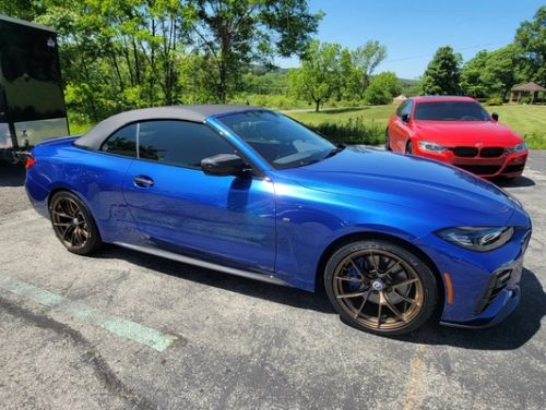 Blue BMW 4 Series - VS-5RS in Satin Bronze