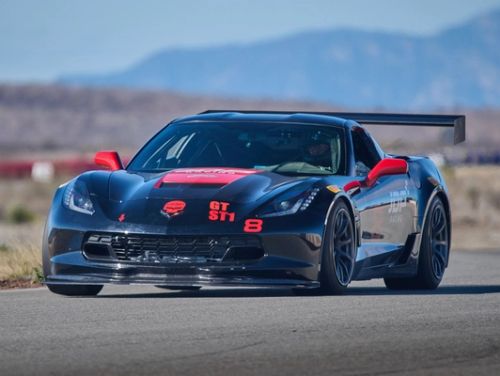 Black Chevrolet Corvette - SM-10RS in Anthracite