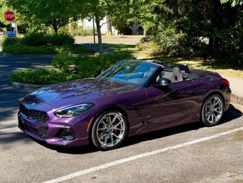 Purple BMW Z4 - VS-5 in Hyper Black