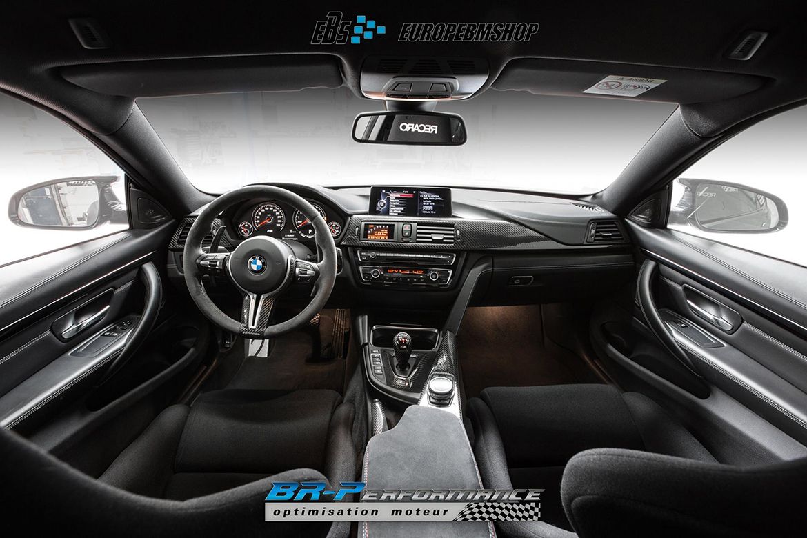 Grey BMW F82 Coupe M4 with 19" ARC-8 Apex wheels in Satin Black