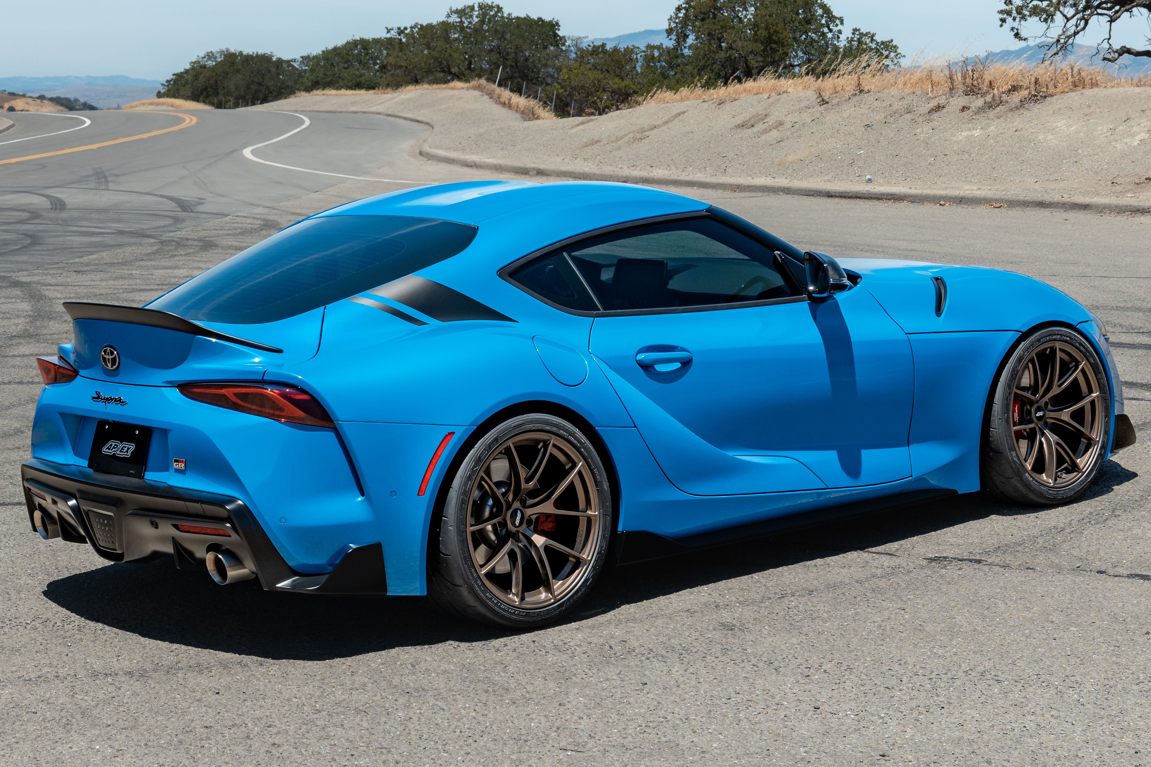 Toyota GR Supra with 19