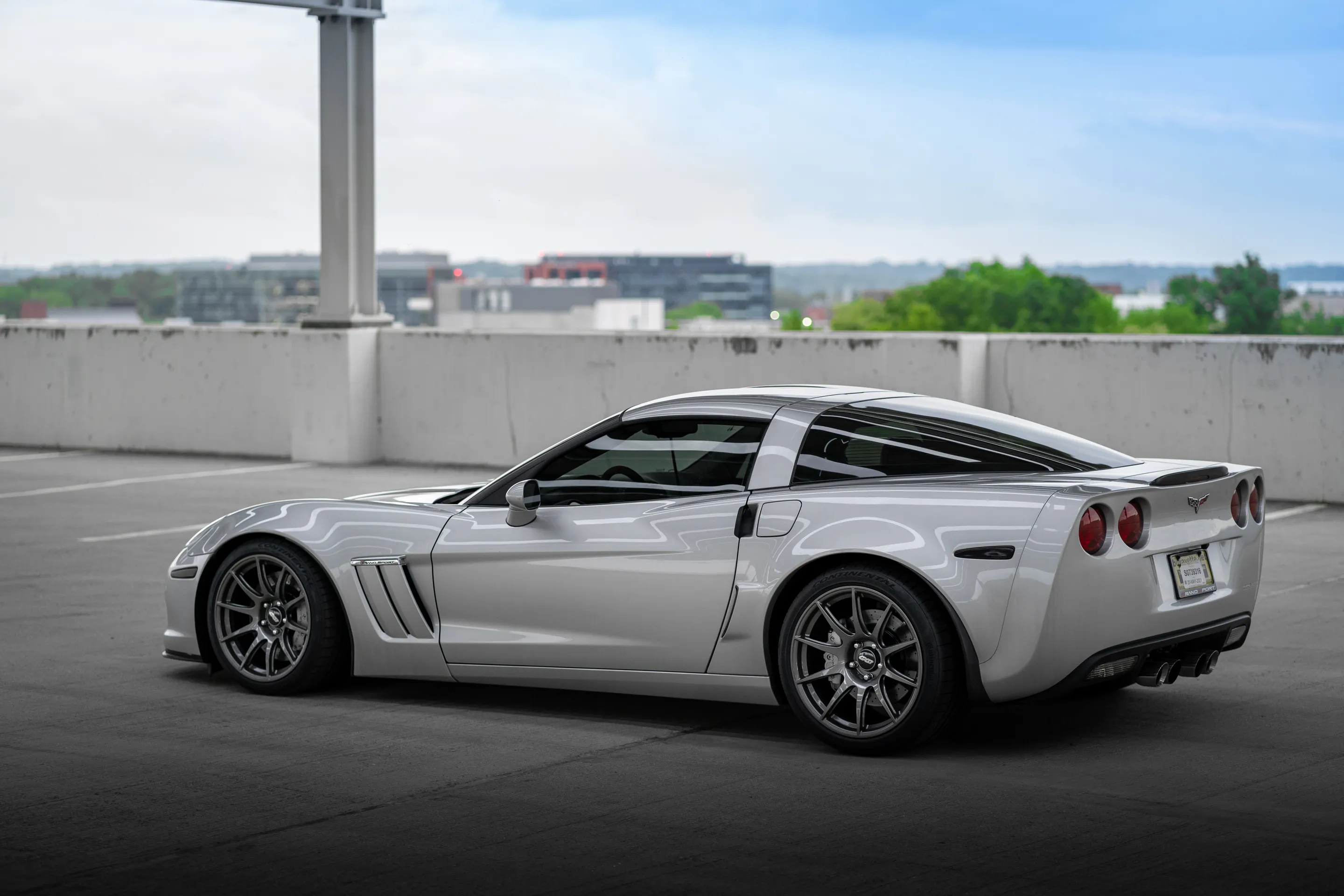 Stock C6 Rims Chevrolet C6 Corvette Grand Sport with 18
