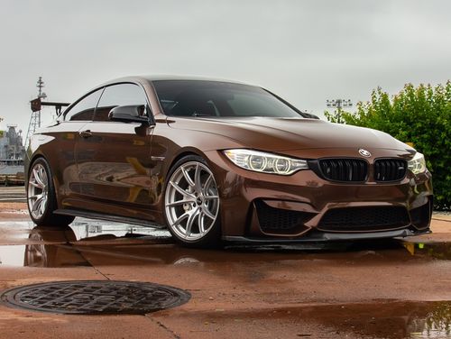 Brown BMW M4 - VS-5 in Race Silver