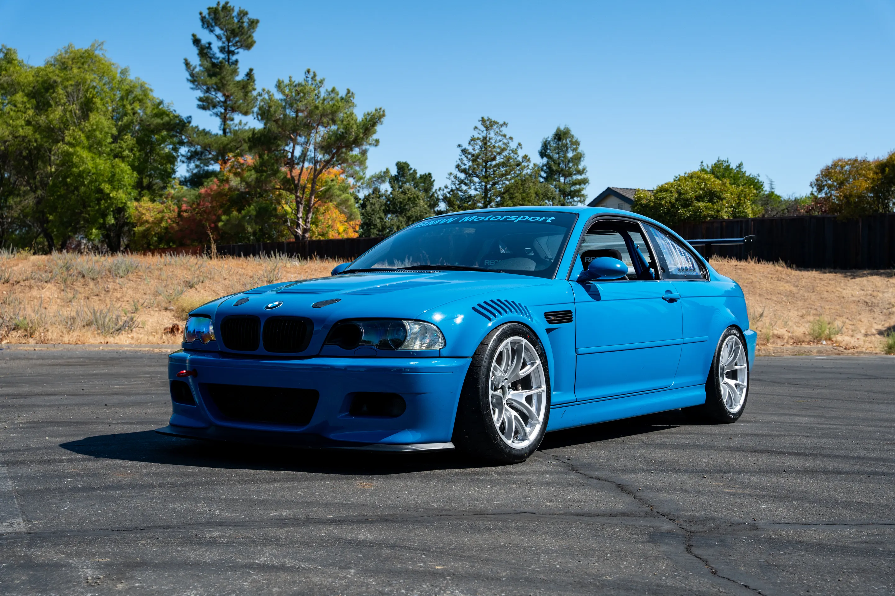 BMW E46 M3 with 18