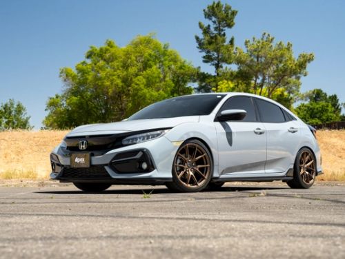 Grey Honda Civic - VS-5 in Satin Bronze