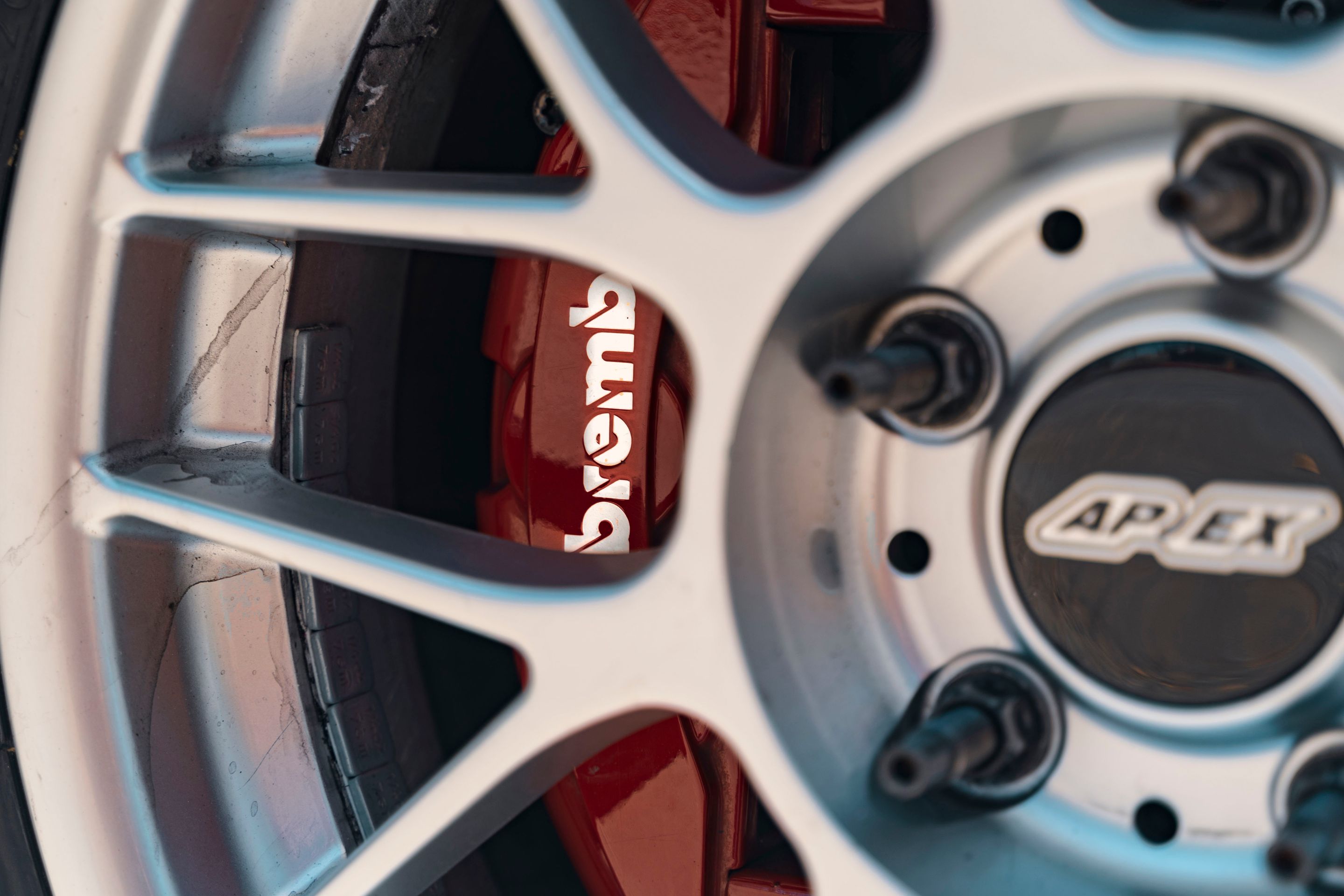 Black BMW E82 Coupe 1 Series with 17" ARC-8 Apex wheels in Race Silver