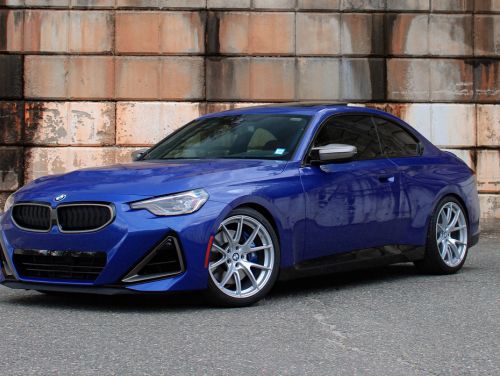 Blue BMW 2 Series - VS-5 in Race Silver