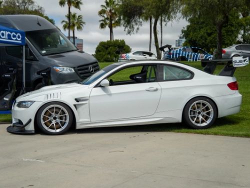 White BMW M3 - VS-5RS in Brushed Clear