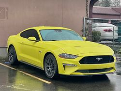Yellow Ford Mustang - EC-7 in Anthracite