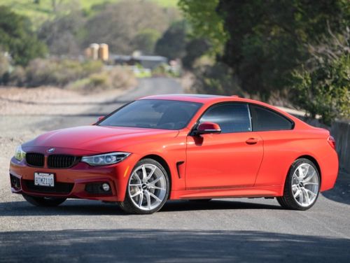 Red BMW 4 Series - VS-5RS in Brushed Clear