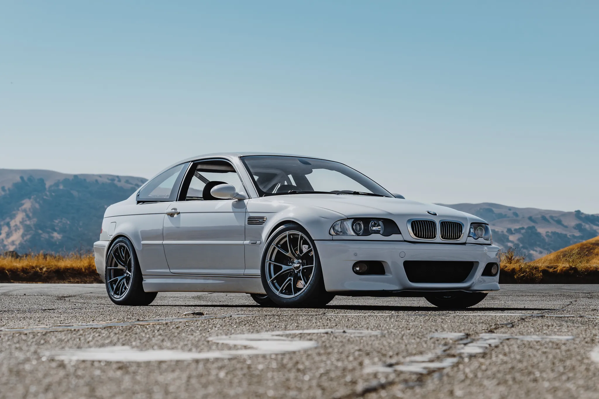 BMW E46 M3 with 18