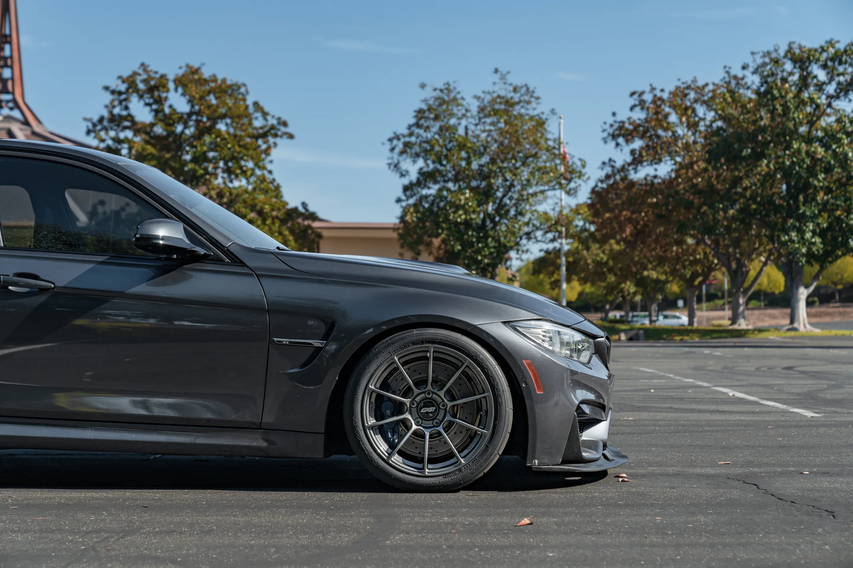 BMW F80 M3 with 18
