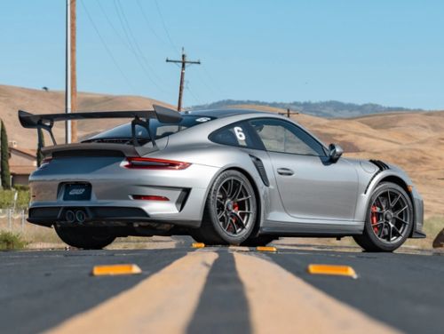 Silver Porsche 911 - VS-5RS in Anthracite