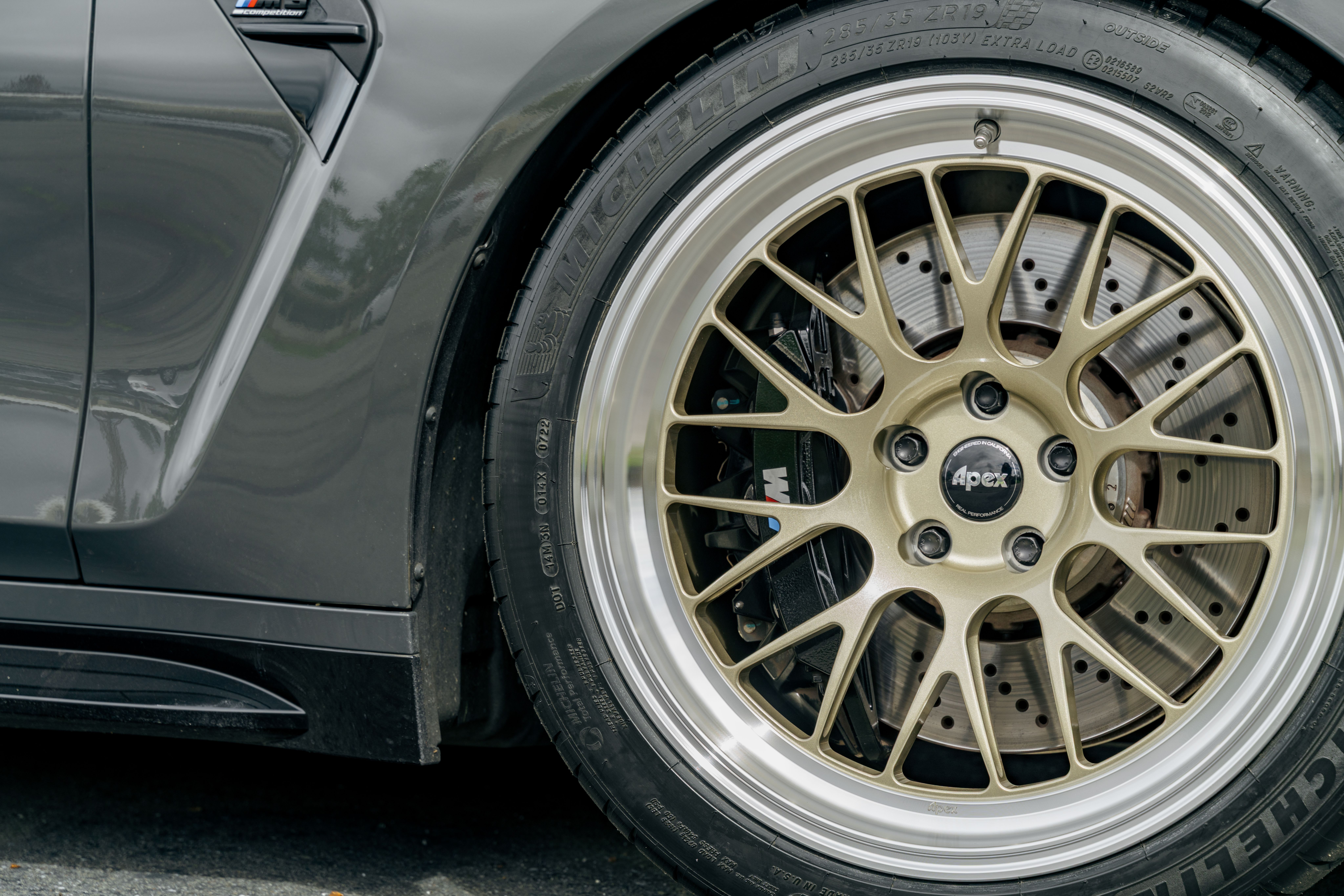 BMW G80 M3 with 19