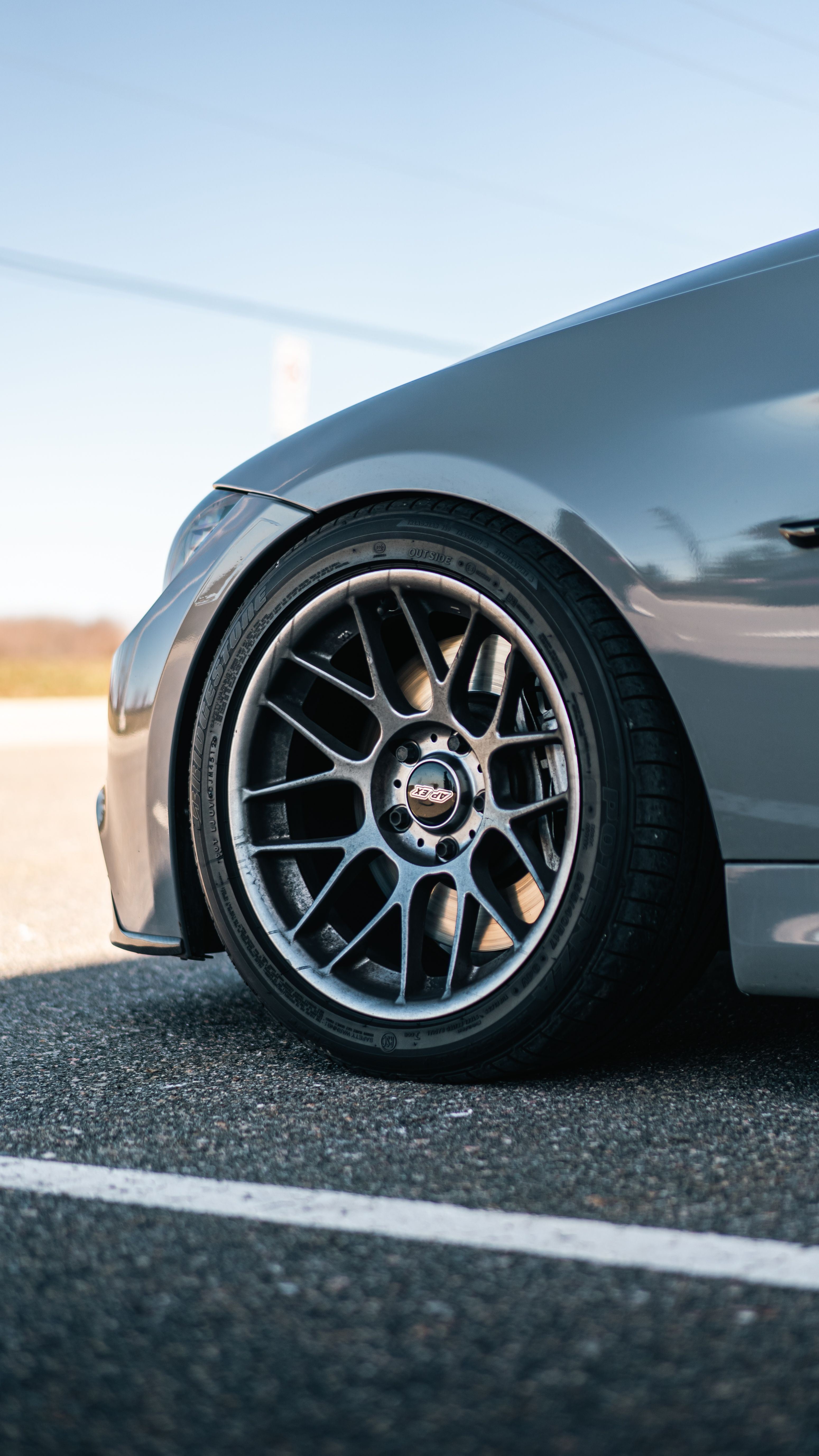 BMW E90 LCI Sedan 3 Series with 17