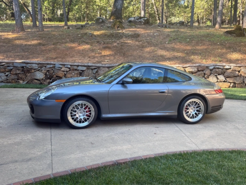 Silver Porsche 911 - ML-10RT in Machined Lip Race Silver